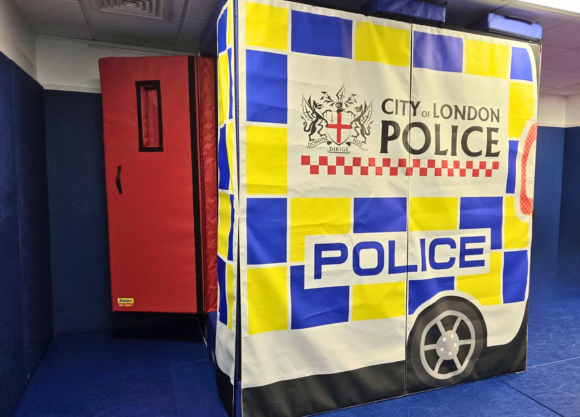 Bespoke printing for City of London Police MTE Caged Vehicle Design and Manufacturing