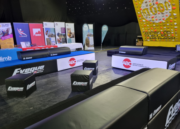 Bespoke seating for the ABC Climbing Conference 2023 Design and Manufacturing