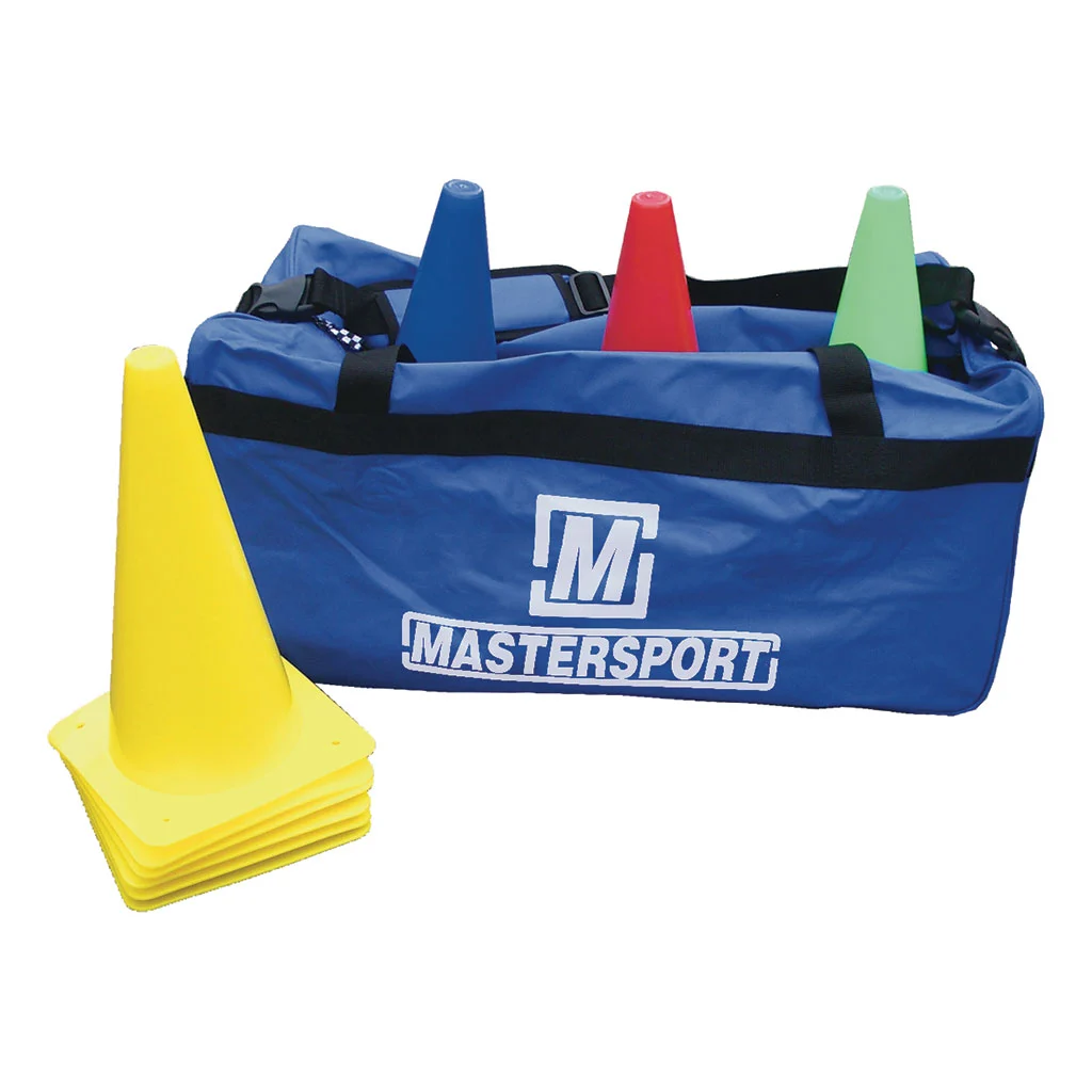 Plastic Cone 300mm Mixed Colours – Bag of 24