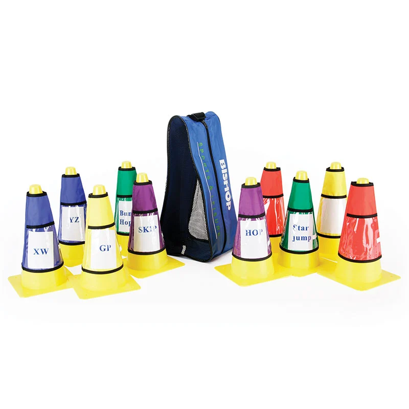 Dry Wipe Card, Sleeve And Cone – Set of 10