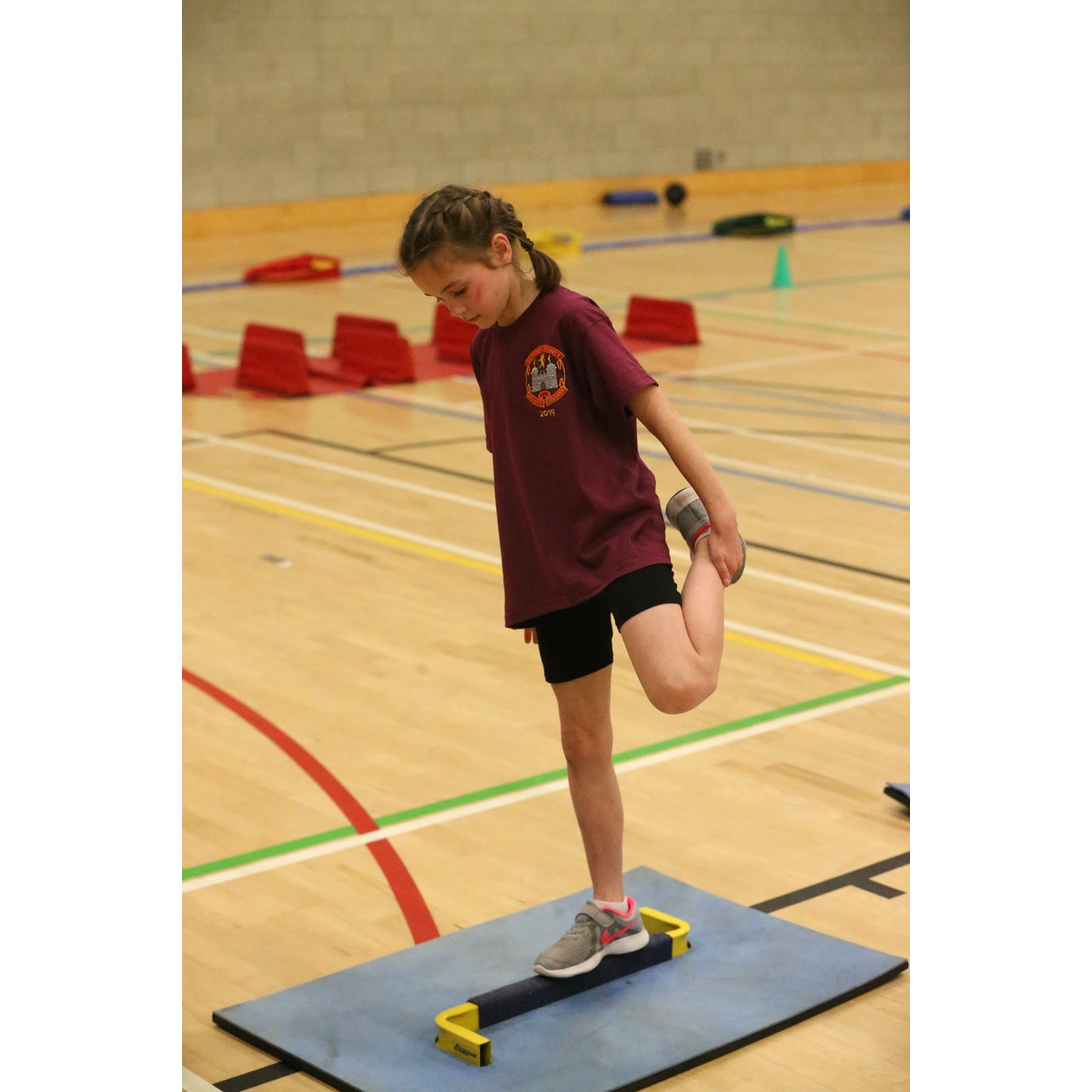 Balance Beam and Mat