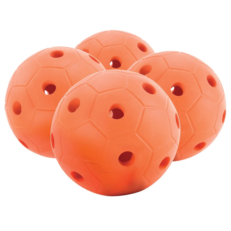 Skinned Foam Bell Ball 200mm, Orange, Set Of 4