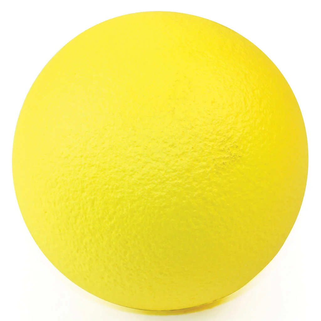 Coated Foam Ball 150mm – Yellow